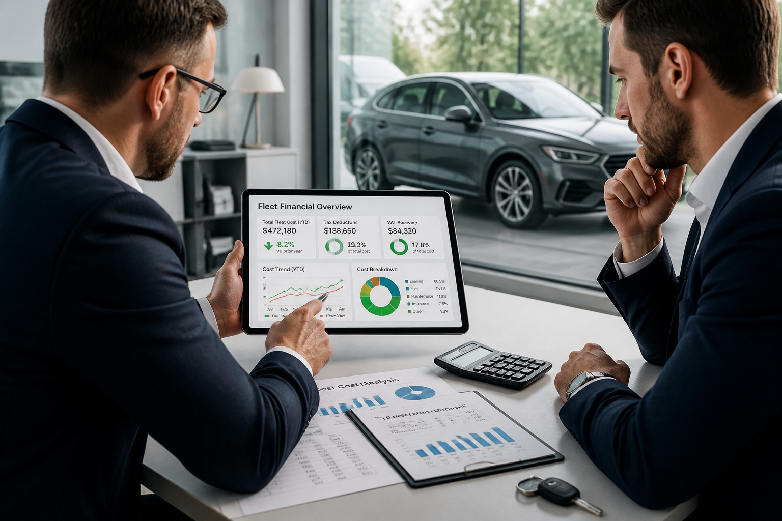 Analyse financiere dune flotte automobile
