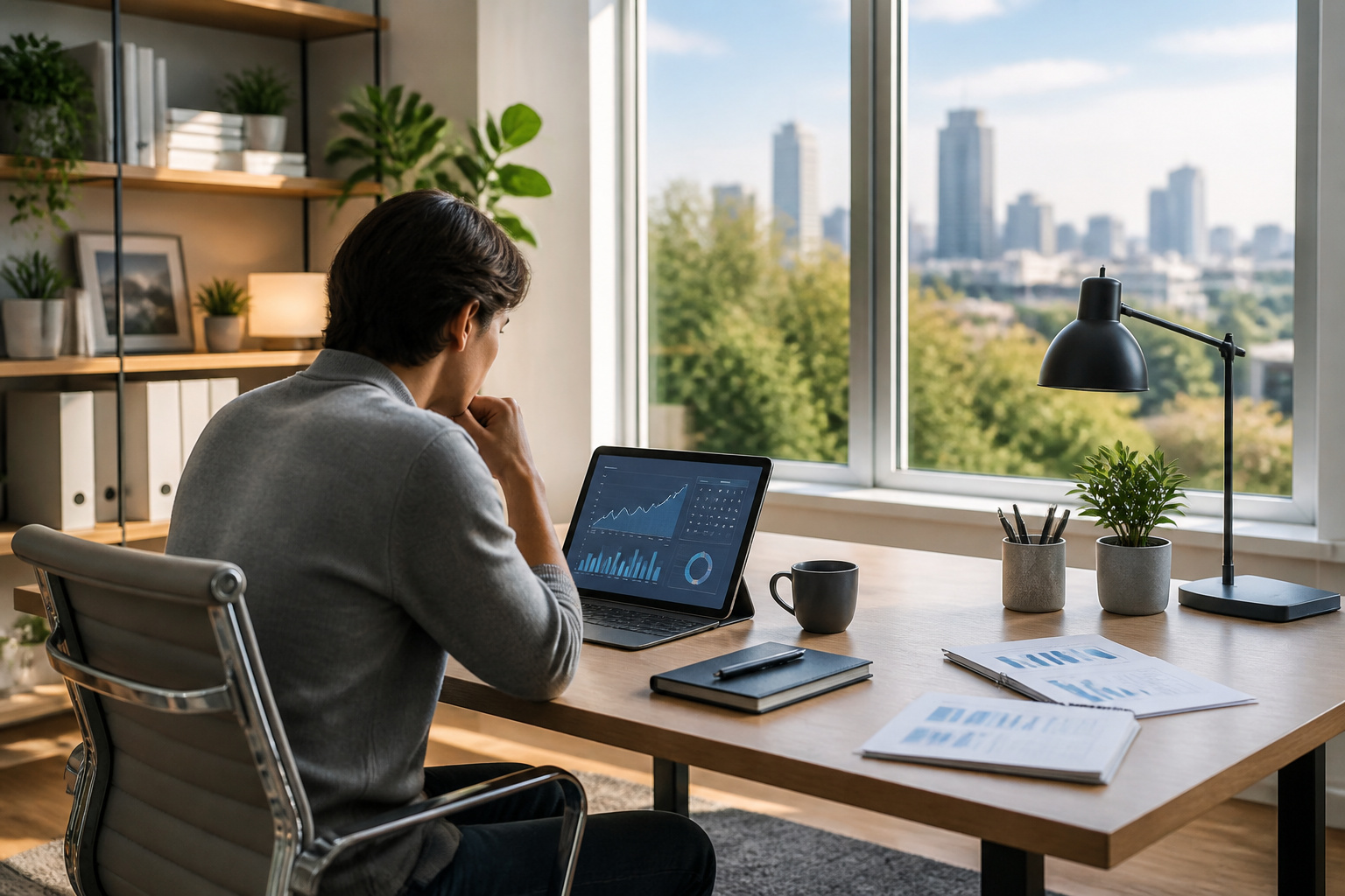 Planification financiere et avenir optimiste