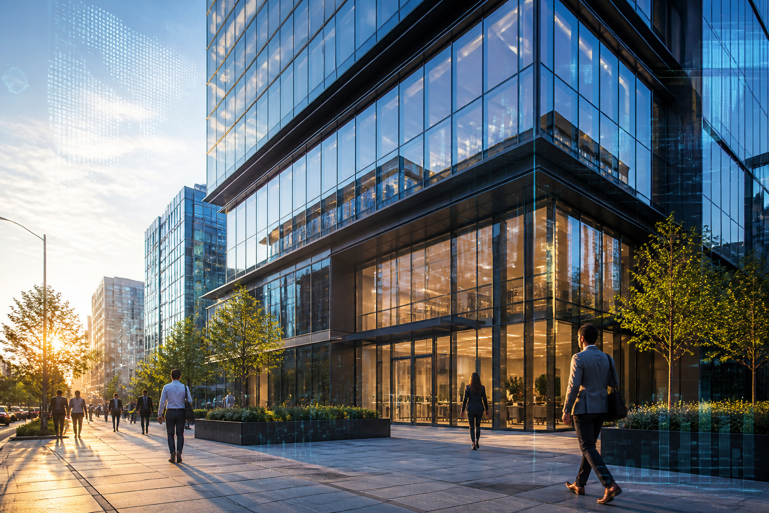 Facade moderne et analyse financiere