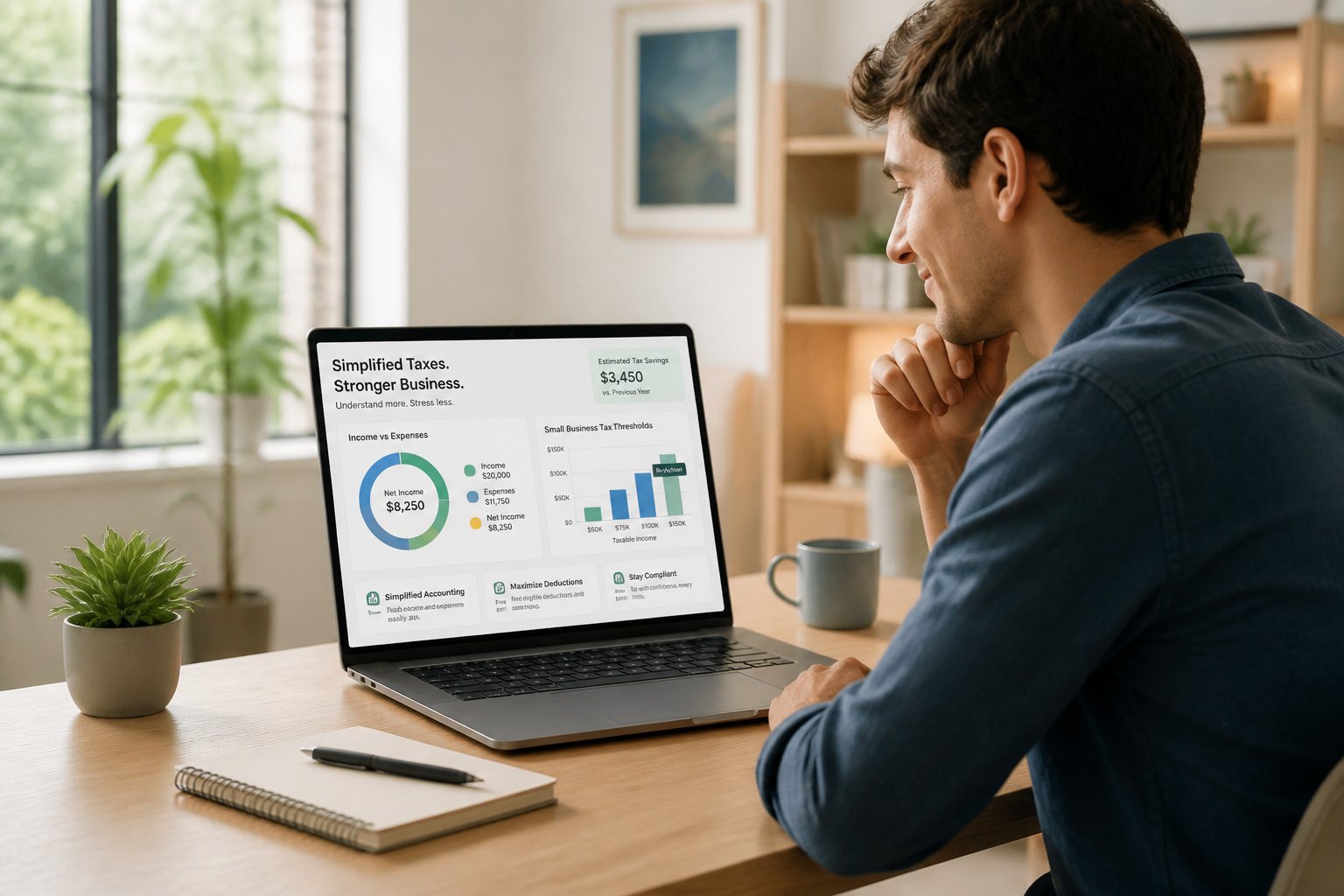 Gestion financiere simplifiee pour entreprises