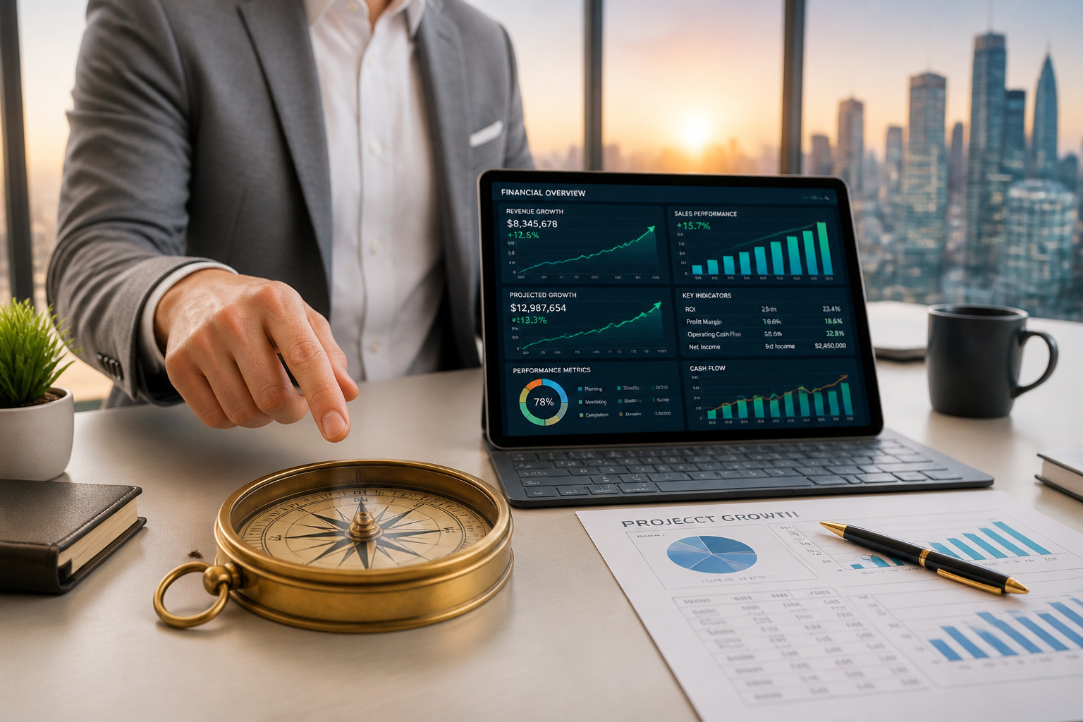 Analyse financiere et orientation strategique